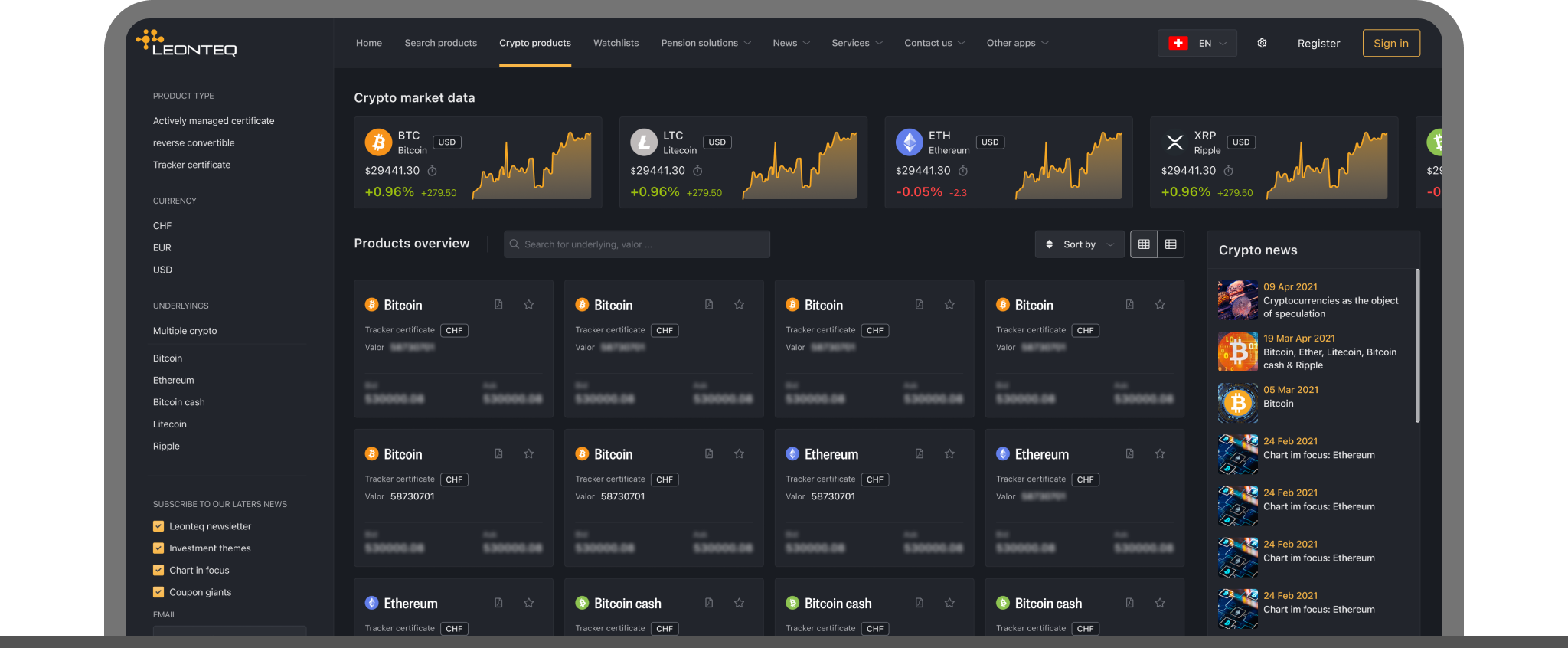 Ihre Experten für strukturierte Anlage- und Hebelprodukte